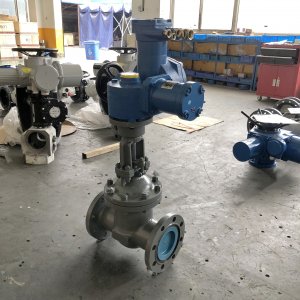 礦用電動閥門MKZ941H-40 DN150防爆（礦山、冶